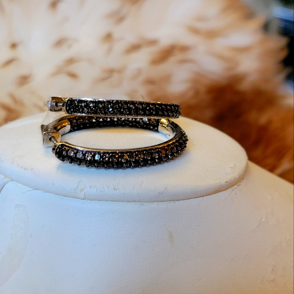 Smoky Topaz Earring